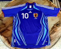 JAPAN 2006 WORLD CUP NAKAMURA JERSEY ADIDAS SHIRT SMALL  ジャージーシャツ  