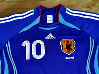 JAPAN 2006 WORLD CUP NAKAMURA JERSEY ADIDAS SHIRT SMALL  ジャージーシャツ  