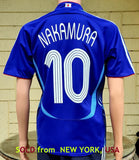 JAPAN 2006 WORLD CUP NAKAMURA JERSEY ADIDAS SHIRT SMALL  ジャージーシャツ   CODE 818189  SOLD OUT !!!