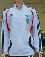 ENGLISH PREMIER LIVERPOOL FC 2006-08 FA COMMUNITY SHIELD CHAMPION FORMOTION ADIDAS  TRACK TOP TRAINING JACKET LARGE