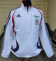 ENGLISH PREMIER LIVERPOOL FC 2006-08 FA COMMUNITY SHIELD CHAMPION FORMOTION ADIDAS  TRACK TOP TRAINING JACKET LARGE