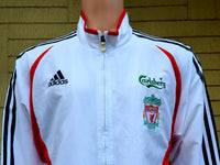 ENGLISH PREMIER LIVERPOOL FC 2006-08 FA COMMUNITY SHIELD CHAMPION FORMOTION ADIDAS  TRACK TOP TRAINING JACKET LARGE