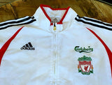 ENGLISH PREMIER LIVERPOOL FC 2006-08 FA COMMUNITY SHIELD CHAMPION FORMOTION ADIDAS  TRACK TOP TRAINING JACKET LARGE