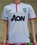 ENGLISH PREMIER MANCHESTER UNITED FC 2012-2013 ENGLISH PREMIER LEAGUE CHAMPION AWAY JERSEY NIKE SHIRT MEDIUM  SOLD OUT!