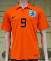 NETHERLANDS 2006 WORLD CUP V. NISTELROOY 9 JERSEY NIKE HOME SHIRT TRIKOT VOETBAL MEDIUM