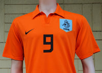 NETHERLANDS 2006 WORLD CUP V. NISTELROOY 9 JERSEY NIKE HOME SHIRT TRIKOT VOETBAL MEDIUM