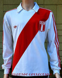 PERU F.P.F. 1978 WORLD CUP HOME VINTAGE ADIDAS JERSEY SHIRT CAMISETA PRIMERA LARGE