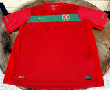 PORTUGAL 2010 WORLD CUP HOME JERSEY NIKE FUTBOL SHIRT CAMISA CAMISETA EXTRA LARGE