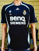 SPANISH LA LIGA REAL MADRID 2006-2007 LA LIGA CAMPEON JERSEY RAUL 7 AWAY SHIRT CAMISETA  MEDIUM  CODE #  060819