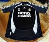 SPANISH LA LIGA REAL MADRID 2006-2007 LA LIGA CAMPEON JERSEY RAUL 7 AWAY SHIRT CAMISETA  MEDIUM  CODE #  060819