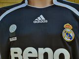 SPANISH LA LIGA REAL MADRID 2006-2007 LA LIGA CAMPEON JERSEY RAUL 7 AWAY SHIRT CAMISETA  MEDIUM  CODE #  060819