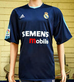 SPANISH LA LIGA REAL MADRID 2003-2004 CHAMPION BECKHAM JERSEY ADIDAS SHIRT XL  CODE # 021796