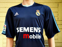 SPANISH LA LIGA REAL MADRID 2003-2004 CHAMPION BECKHAM JERSEY ADIDAS SHIRT XL  CODE # 021796