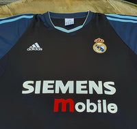 SPANISH LA LIGA REAL MADRID 2003-2004 CHAMPION BECKHAM JERSEY ADIDAS SHIRT XL  CODE # 021796