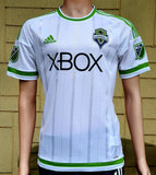 USA MLS SEATTLE SOUNDERS 2015 CASCADIA CUP CHAMPION DEMSEY 2 JERSEY ADIZERO AWAY SHIRT MEDIUM CODE# AA3532