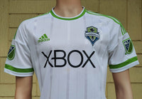 USA MLS SEATTLE SOUNDERS 2015 CASCADIA CUP CHAMPION DEMSEY 2 JERSEY ADIZERO AWAY SHIRT MEDIUM CODE# AA3532