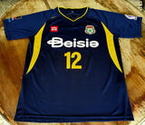 JAPAN J-LEAGUE THESPA KUSATSU 2005 HOME ITAGAKI 12 JERSEY UNIQLO MEDIUM SHIRT ジャージーシャツ