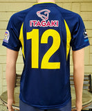 JAPAN J-LEAGUE THESPA KUSATSU 2005 HOME ITAGAKI 12 JERSEY UNIQLO MEDIUM SHIRT ジャージーシャツ