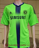 ENGLISH PREMIER CHELSEA 2010-11 UEFA CUP QUARTER -FINALS THIRD SHIRT LARGE / CODE # P00189   SOLD OUT!!!