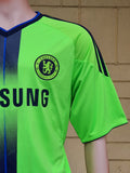 ENGLISH PREMIER CHELSEA 2010-11 UEFA CUP QUARTER -FINALS THIRD SHIRT LARGE / CODE # P00189